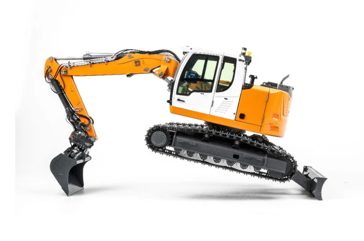 Hydraulic Tilt Bucket for RC Liebherr R914 and A914 Excavators CUT