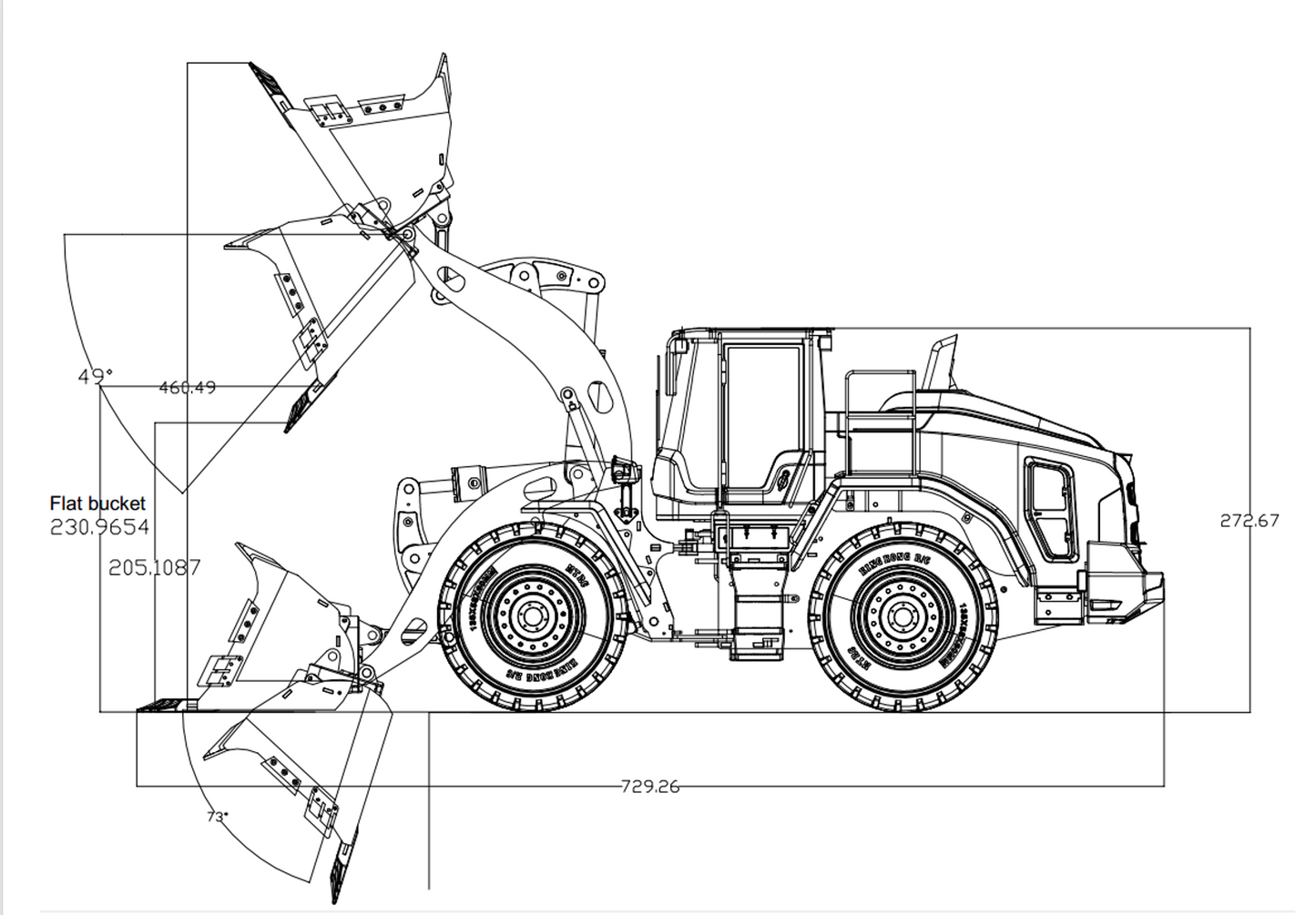 RC 1/14 Volvo Radlader L260 MT-Models