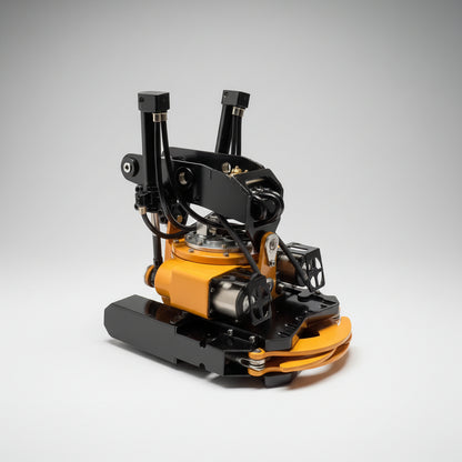 Tilt Rotator YELLOW for RC Liebherr R914, R920 and A914 CUT Excavator