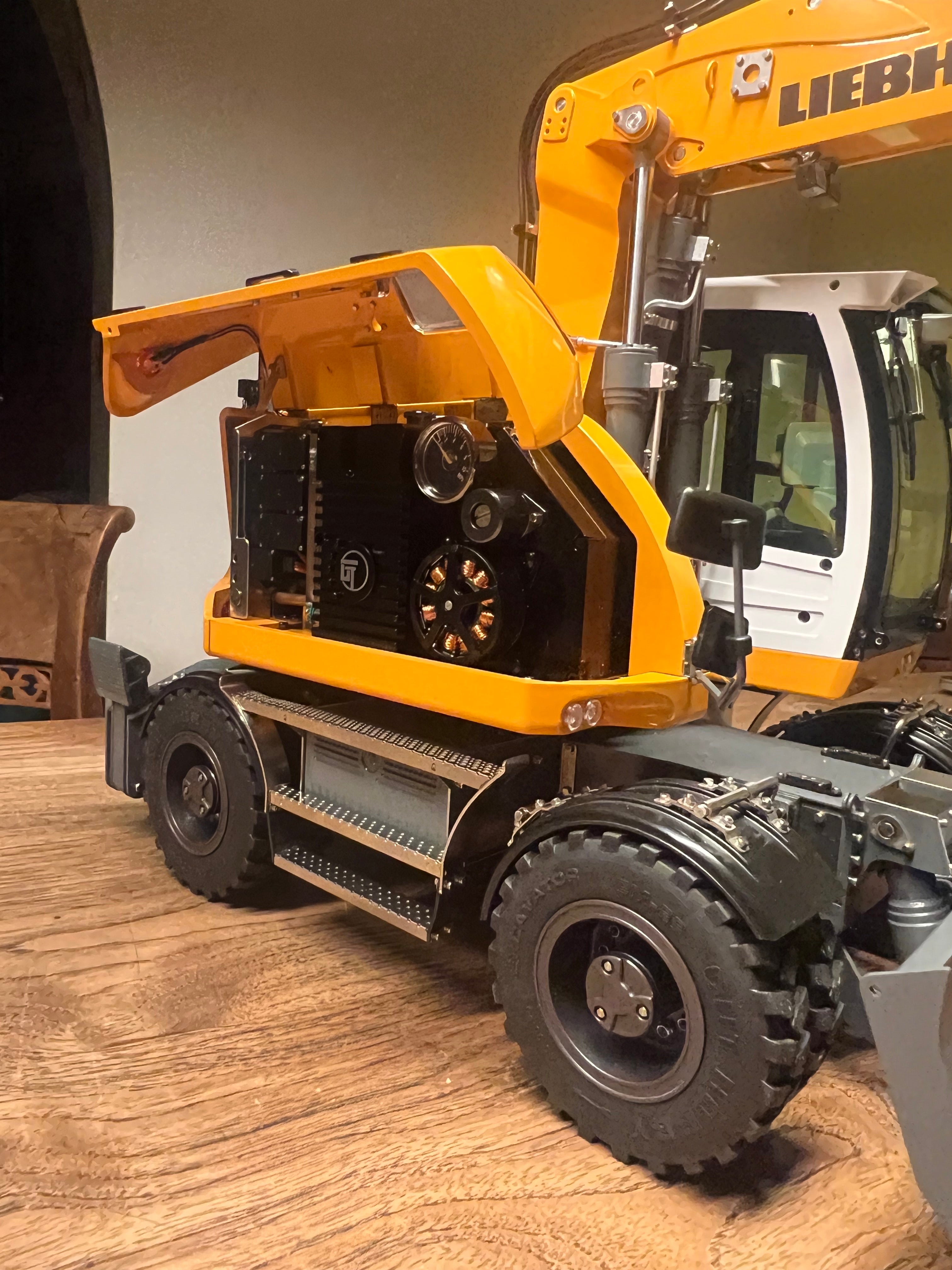 RC 1/14 Liebherr A914 Wheel Excavator CUT UPGRADED Version – ScaleDuty
