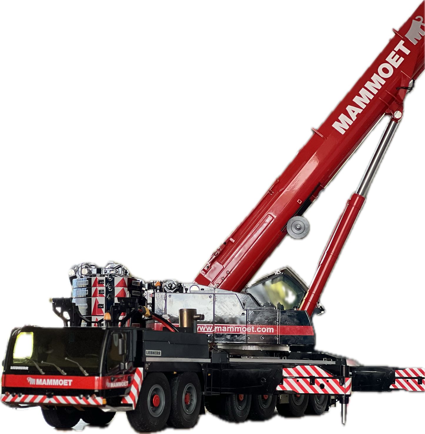 RC 1/14 Liebherr LTM 1350 Crane MAMMOET Edition Eyewhale