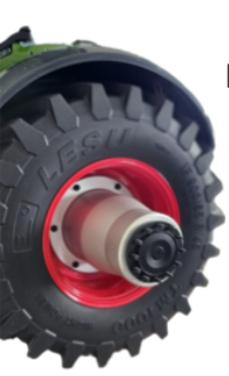 Pair of Rear Wheels for RC Fendt 1050 LESU