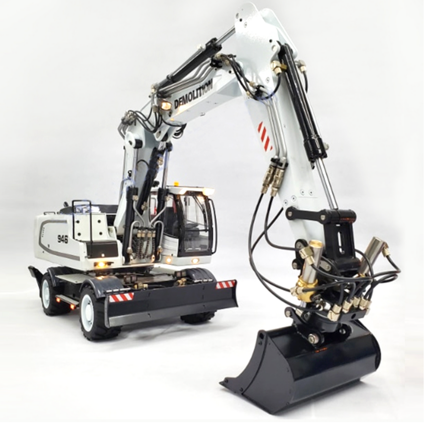 Hydraulic Tilt Rotating Bucket for RC Liebherr R946 MT-Models Excavators
