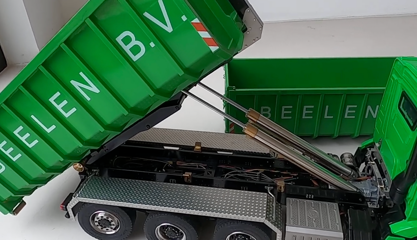 RC 1/14 MAN Arocs BEELEN 8x8 Hook Lift Truck Scaleclub