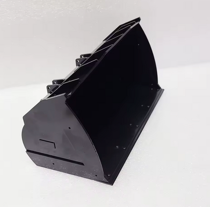 Metal flat bucket for MT-Models wheel loaders