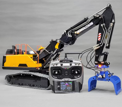 RC 1/14 Liebherr R946 Raupenbagger mit Dreifachausleger