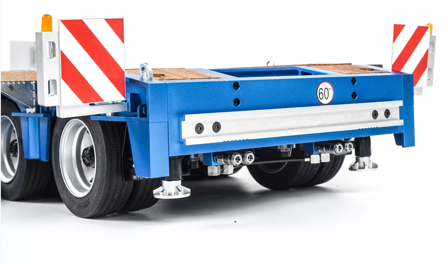 RC 1/14 Low Bed Trailer With Hydraulics CUT Hobby