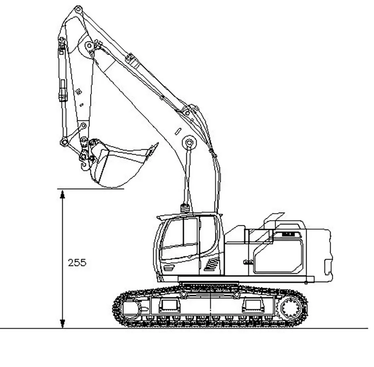 RC 1/14 Liebherr R945 Crawler Excavator XDRC