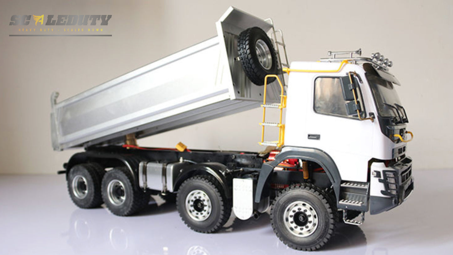 RC 1/14 Volvo 8 x 8 Dump Truck JDM