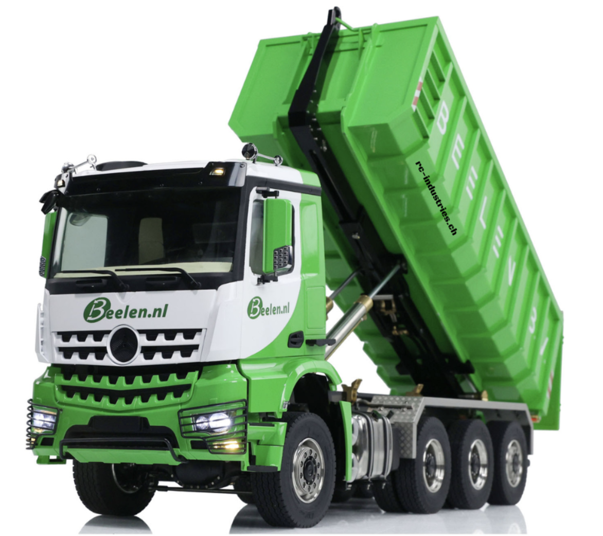 RC 1/14 MAN Arocs BEELEN 8x8 Hook Lift Truck Scaleclub