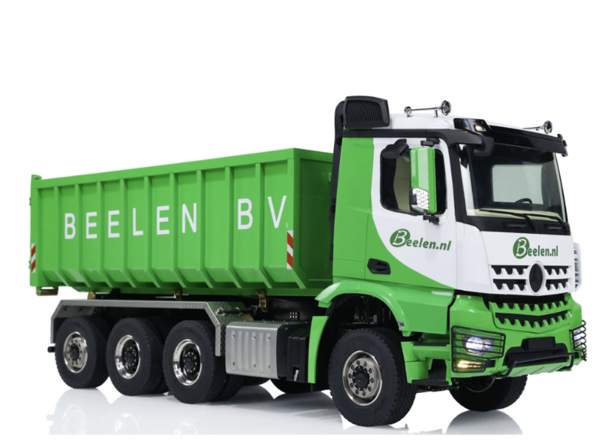 RC 1/14 MAN Arocs BEELEN 8x8 Hook Lift Truck Scaleclub